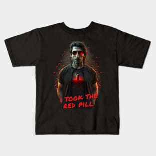 Red Pill Dude Kids T-Shirt